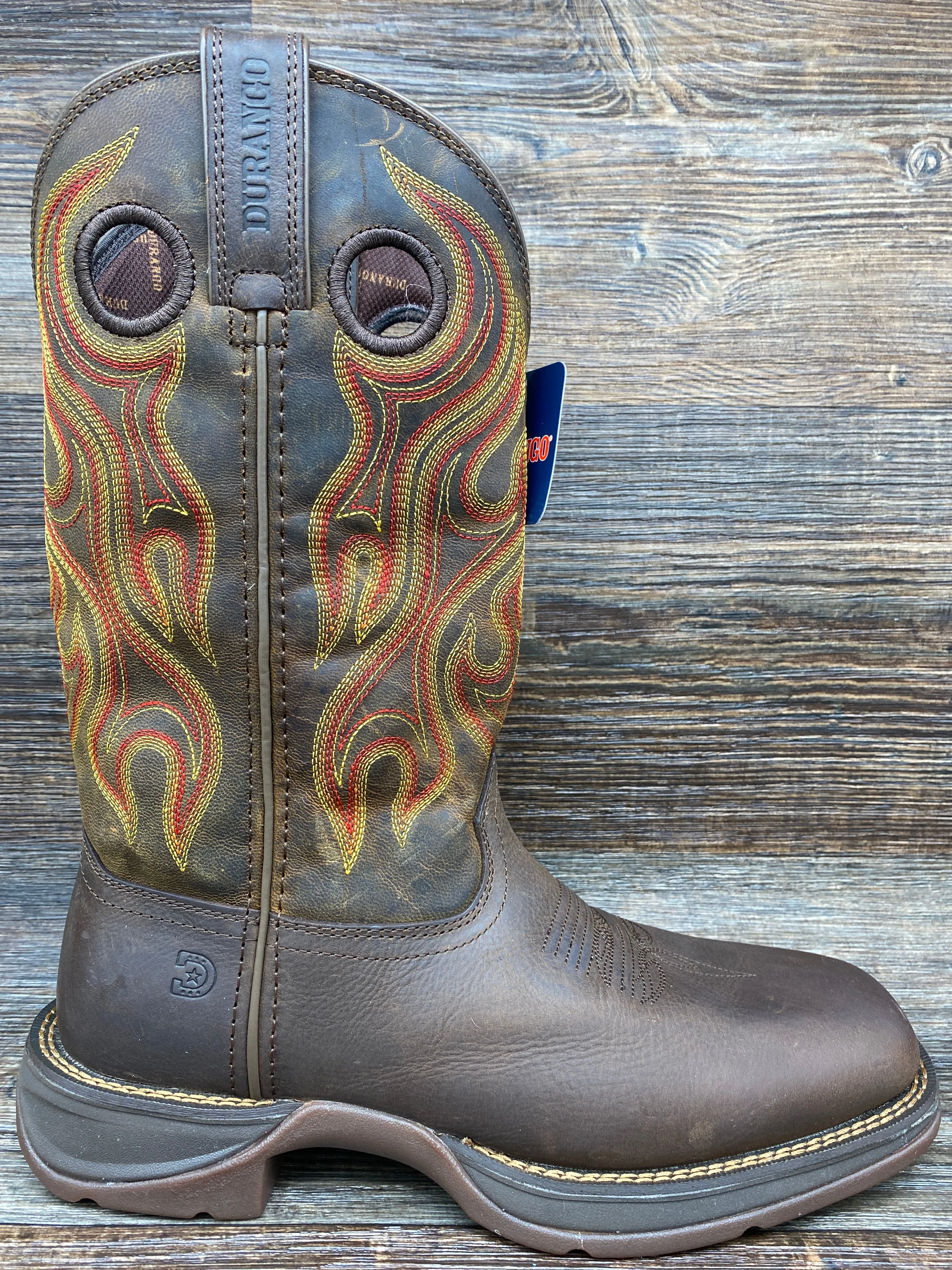 ddb0317 Men's Rebel Square Toe Western/Work Boot by Durango
